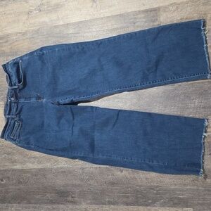 Judy Blue Women's Size 16W Jeans Straight Leg Raw Hem Denim